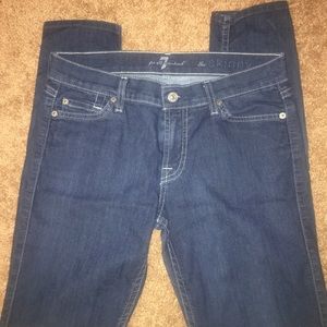 7 For all mankind jeans size 27